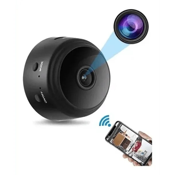Leonimport - Mini Camara Seguridad Espia Wifi Inalambrico Camara Oculta