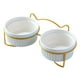 thumbnail image 3 of Cuenco De Comida Para Gatos Elevado Dispensador De Alimentos Cuenco Para Perros Cuenco Alimentador De Alimentos De Agua Plato Para Gatos Azul, 3 of 5