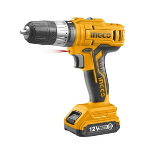 Taladro Percutor Ingco + 2 Baterias 1,5Ah Y 1 Cargador Normal 12V/10Mm