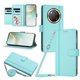 thumbnail image 1 of Honor X9C/Magic 7 Lite Funda Billetera con Cierre Magnético, Verde Claro, 1 of 6