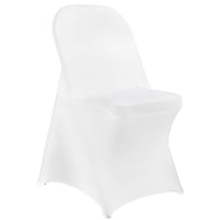 Funda De Silla Lgjiaojiao Elastano Blanco 100 Unidades