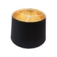 thumbnail image 3 of Pantalla de lámpara de tela de tambor, cubierta de lámpara, pantalla de lámpara de mesa pequeña moderna, pantalla de noche para lámpara de dormitorio, Negro, 3 of 5