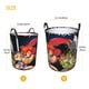 thumbnail image 5 of ThunderCats Cesta de lavandería de gran capacidad redonda con asa, bolsa para ropa sucia plegable, almacenamiento para dormitorio, baño y lavadero 44x35 cm, 5 of 6