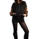 thumbnail image 3 of Jess por Meiko Chaquetas de Mujer Leopardo Mangas Largas Chaqueta Bomber con Cremallera L Negro, 3 of 6
