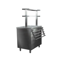 Imahe - Baño Maria Electrico Imas 2 Contenedores Gn 75*60*145 Cm