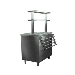 Imahe - Baño Maria Electrico Imas 2 Contenedores Gn 75*60*145 Cm