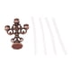 thumbnail image 3 of Candelabro De Casa De Muñecas A Escala 1/12 Para Niños Y Adultos, Candelabro Navideño En Miniatura., 3 of 5