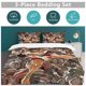thumbnail image 5 of Baki The Grappler Anime Home Bed 3-piece Set Classic Japanese Anime Polyester Wash Student Dormitory Set, 5 of 5