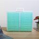 thumbnail image 5 of Caja de almacenamiento Naivees 10x15 cm, 16 compartimentos, verde, 5 of 7