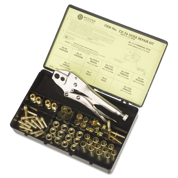 Kit de reparación de mangueras Western Enterprises CK-26 1/4" I.D.