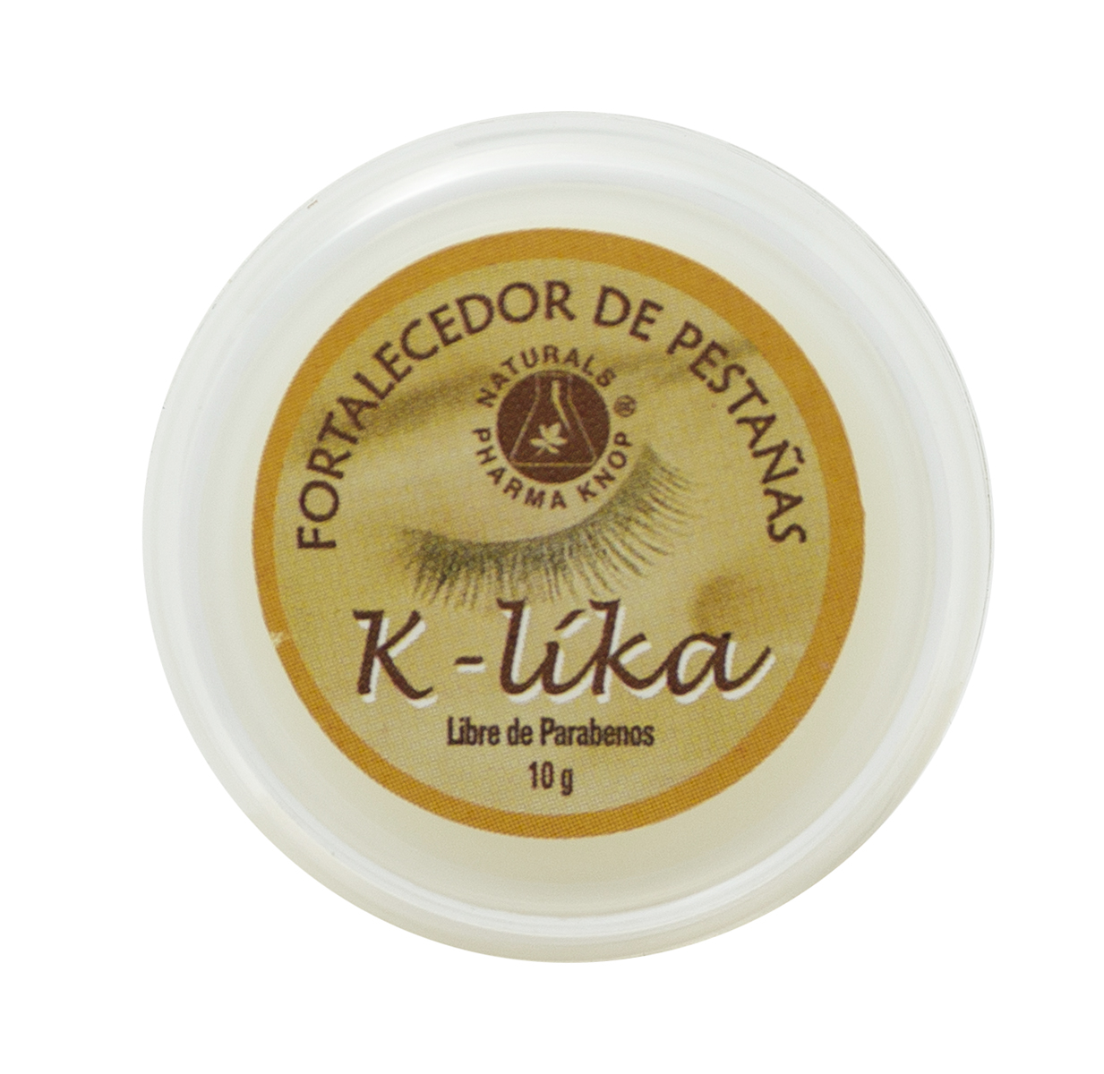 Crema Fortalecedora De Pestañas Sin Parabenos K-Lika 10 G