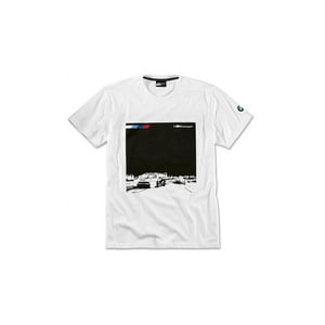 Bmw - M Motorsport Polera Hombre Gráf White S Original