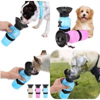 Genérico - Bebedero Para Mascotas Botella Portatil Azul