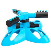 Clickdescuento - Sistema De Riego Automatico Aspersor Giratorio Para Jardin Verde