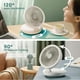 thumbnail image 3 of Ventilador de mesa EDON recargable que funciona con batería Auto Oscilla, 3 of 3