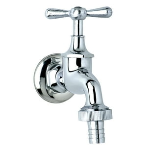Stretto - Llave Lavadora Con Flange 1/2X3/4 Ms