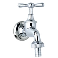 Stretto - Llave Lavadora Con Flange 1/2X3/4 Ms