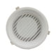 thumbnail image 5 of Cubierta Del Conducto De Ventilación Rejilla De Lixiviación De Retorno De Aleación De Aluminio Multiusos Ligera Blanca, 5 of 5