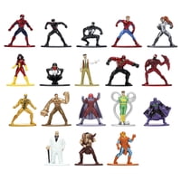 Paquete De Figuras Fundidas A Presión Jada Toys Marvel Spider-Man Serie 8 18 Unidades