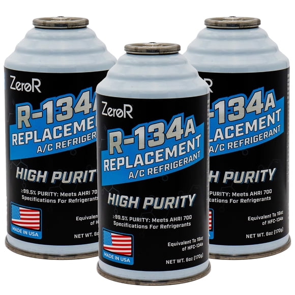 Refrigerante De Alta Pureza Reemplazo De R134a 3 Latas De 180 Ml