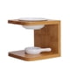 thumbnail image 1 of Quemador De Aceite Esencial De Aroma De Candelero De Madera Tealight Tres Lados, 1 of 5