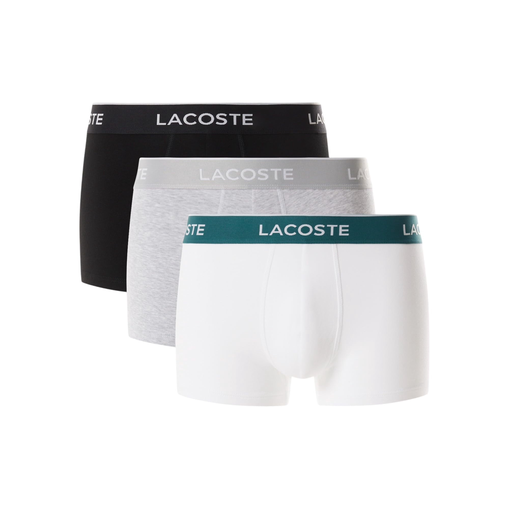 Calzoncillos Lacoste Cotton Stretch, Paquete De 3, Talla Grande