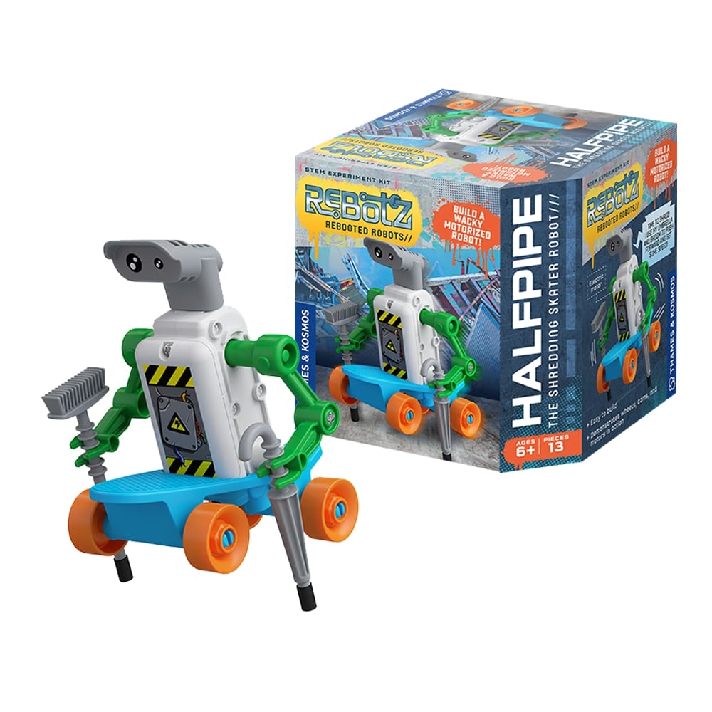 Thames & Kosmos - Robots Rebotz Halfpipe The Shreddi Skater Robot