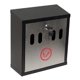 thumbnail image 1 of Soporte de pared para receptáculo de cenizas de cigarrillos Qualarc WF-8022 Hayward, 1 of 2