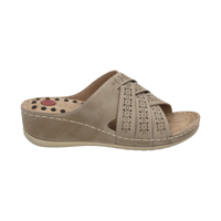 Sandalias Police Taupe Mujer Po-Pos25Y086 - Talla 37