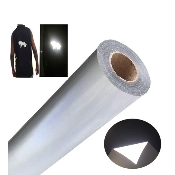 Vinilo HTV FUNKAKA 30 cm x 3 m Reflectante Gris Claro