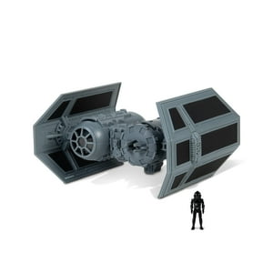 Bombardero Tie De Juguete Star Wars Micro Galaxy Squadron De 12,7 Cm Con Higo