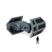 Juguete Star Wars Bombardero Tie Micro Galaxy Squadron 12.7 Cm