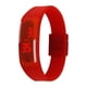 thumbnail image 3 of Moda Ni?os LED Reloj electrónico Digital Sport Waistband Red, 3 of 5