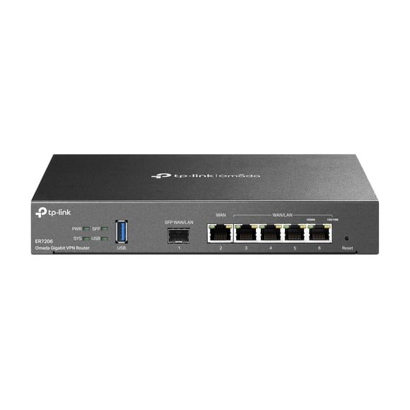 Router TP-Link ER7206 Multi-WAN Gigabit VPN Firewall 700 clientes
