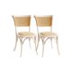 thumbnail image 1 of Pack 2 Sillas tejidas de Yute y Madera - Blanco, 1 of 3