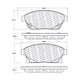 thumbnail image 3 of Pastillas Freno para auto Chevrolet Orlando 2011-2018 Delantero, 3 of 6