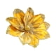 thumbnail image 1 of Adornos florales de magnolia para decoración navideña, decoración navideña para el hogar, tallos de flores artificiales con purpurina para interiores Oro, 1 of 5