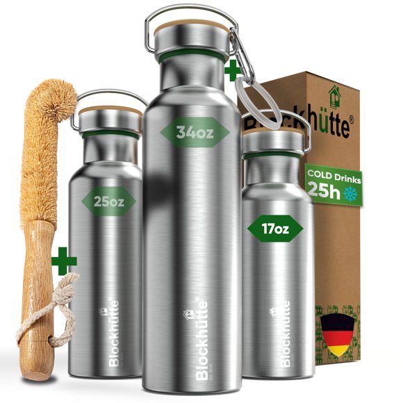 Termo Blockhütte de Acero Inoxidable 500 ml Botella Aislada