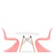 thumbnail image 1 of Pack Kids 1 Mesa 2 Sillas Panton Réplica Rosado, 1 of 3