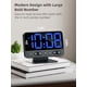 thumbnail image 2 of Reloj Odokee con alarma digital, 2 pulgadas, números grandes, 5 sonidos, 2 of 8