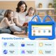 thumbnail image 2 of Tablet Trayoo para niños, 7 pulgadas, WiFi, YouTube, cámara dual de 64 GB, 2 of 6