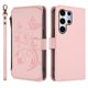 thumbnail image 2 of Funda Cartera Mariposa para [Samsung Galaxy S25 Ultra] con Soporte y Cremallera Rosa, 2 of 6