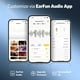 thumbnail image 3 of Auriculares inalámbricos EarFun Air Pro 3 Qualcomm aptX 45H Playtime, 3 of 3