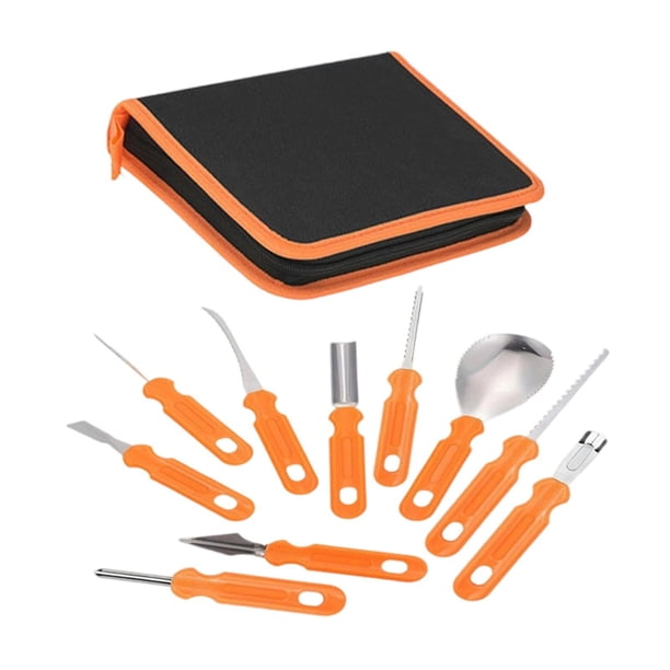 Kit de tallado de calabaza de Halloween, herramientas, cuchillo para tallar, herramienta ligera, práctica, para manualidades, juego de escultura versá