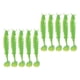 thumbnail image 1 of 10x Señuelos De Pesca Blandos Cebos Artificiales Para Accesorios De Pesca De Lubina Walleye Verde, 1 of 5