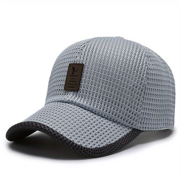 Men's Summer Breathable Mesh Visor Baseball Cap