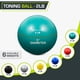 thumbnail image 2 of Pelotas de ejercicio de tonificación con peso ProSourceFit, 1 kg, color aguamarina, 2 of 5