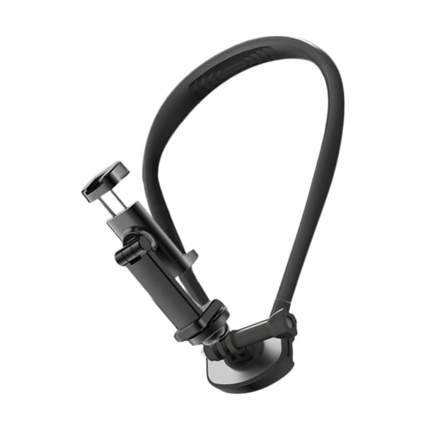 Monte Del Cuello Del Teléfono Con Correa Para El Pecho Para Hacer Artesanías De Accesorio De Accesorios Libres Negros