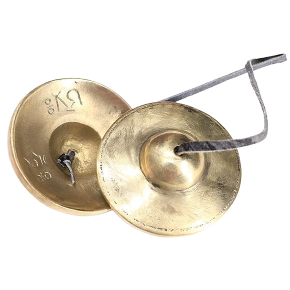 Platillos Tingsha De Bronce - Campana De Campana De Yoga - Platillos Budistas Tingsha B