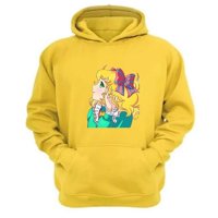 Genérico - Polerón Canguro Candy Amarillo Talla M Unisex